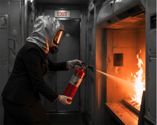 Feu fumée